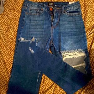 Simple society skinny jeans